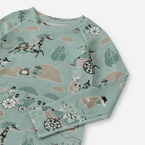 Reima Moomin Trivsam Funktionsunterwäsche Set Kleinkinder - Unterwäsche bei PeakStyle