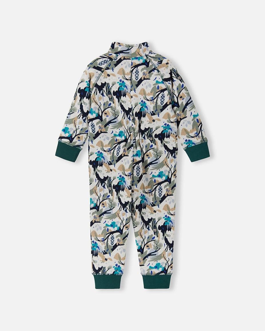 Combinaison polaire Reima Myytti Sparkly Blue – Vue de dos