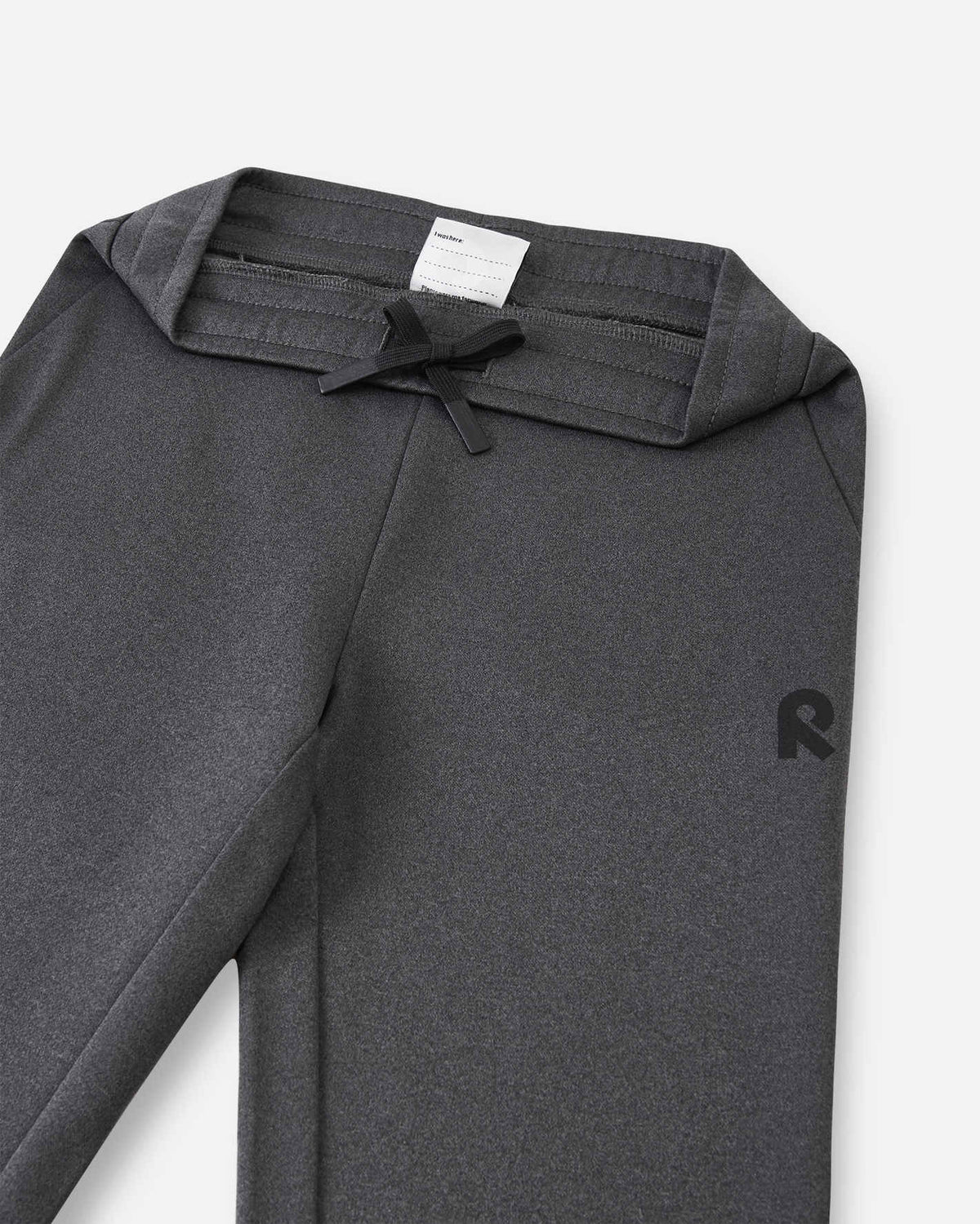 Pantaloni da jogging in pile Reima Nasta per bambini, colore Graphite Melange – Dettagli prodotto