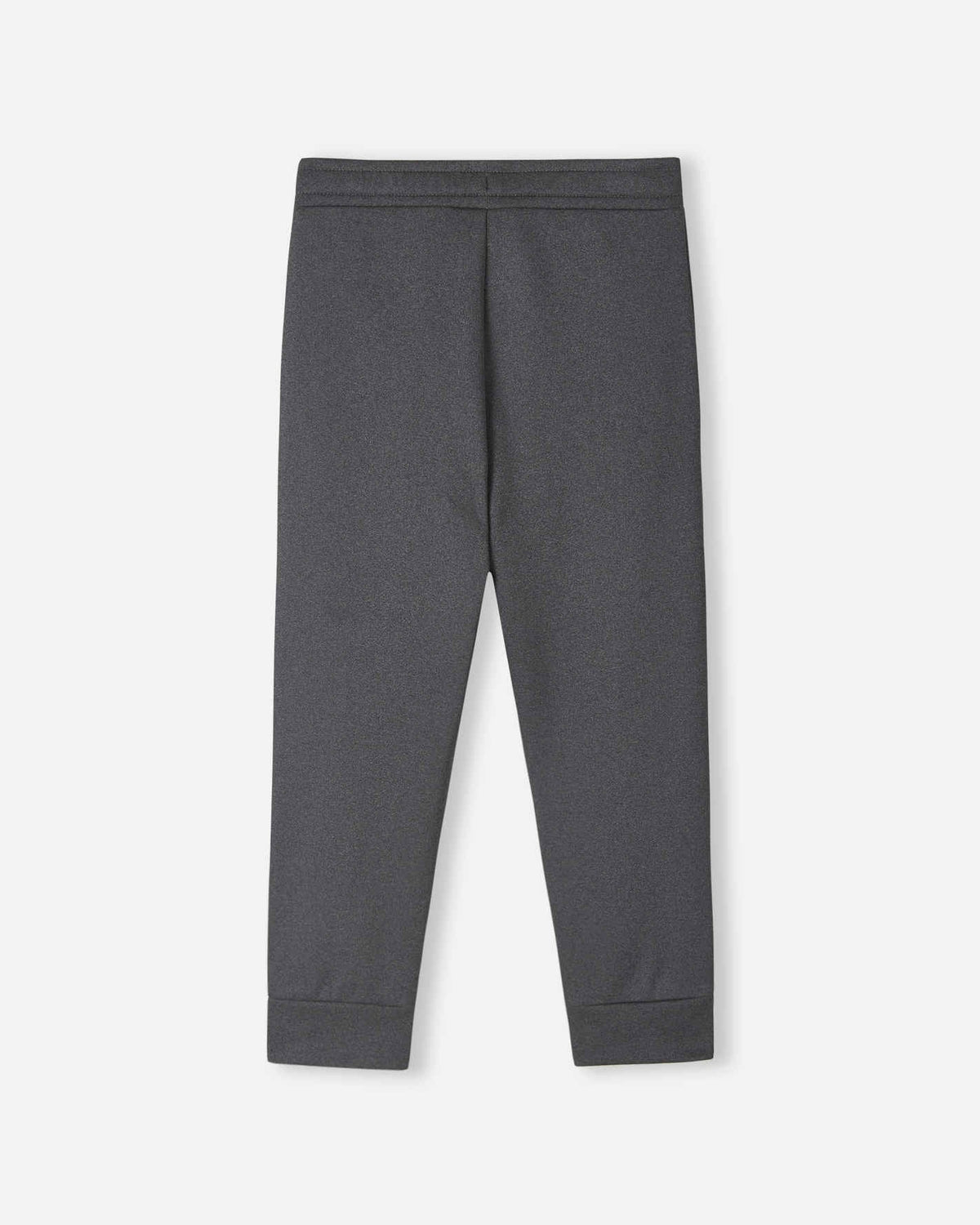 Pantaloni da jogging in pile Reima Nasta per bambini, colore Graphite Melange – Foto del prodotto (retro)