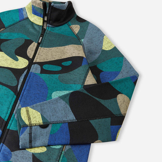 Reima Niksini Seawool Fleecejacke Kinder - Fleecejacken bei PeakStyle