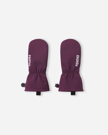 Manoplas Reima Osaten Softshell para niños, color Deep Purple – Foto del producto