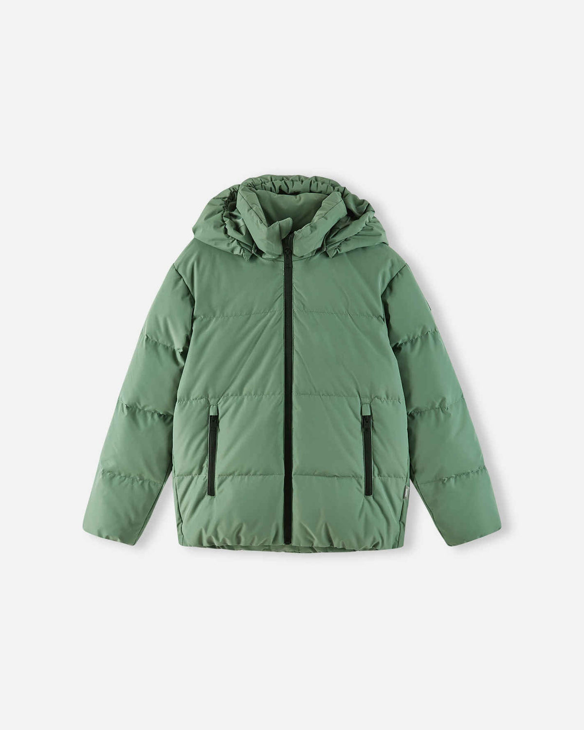 Reima Paimio Daunenjacke Kinder Green Clay Ansicht 1