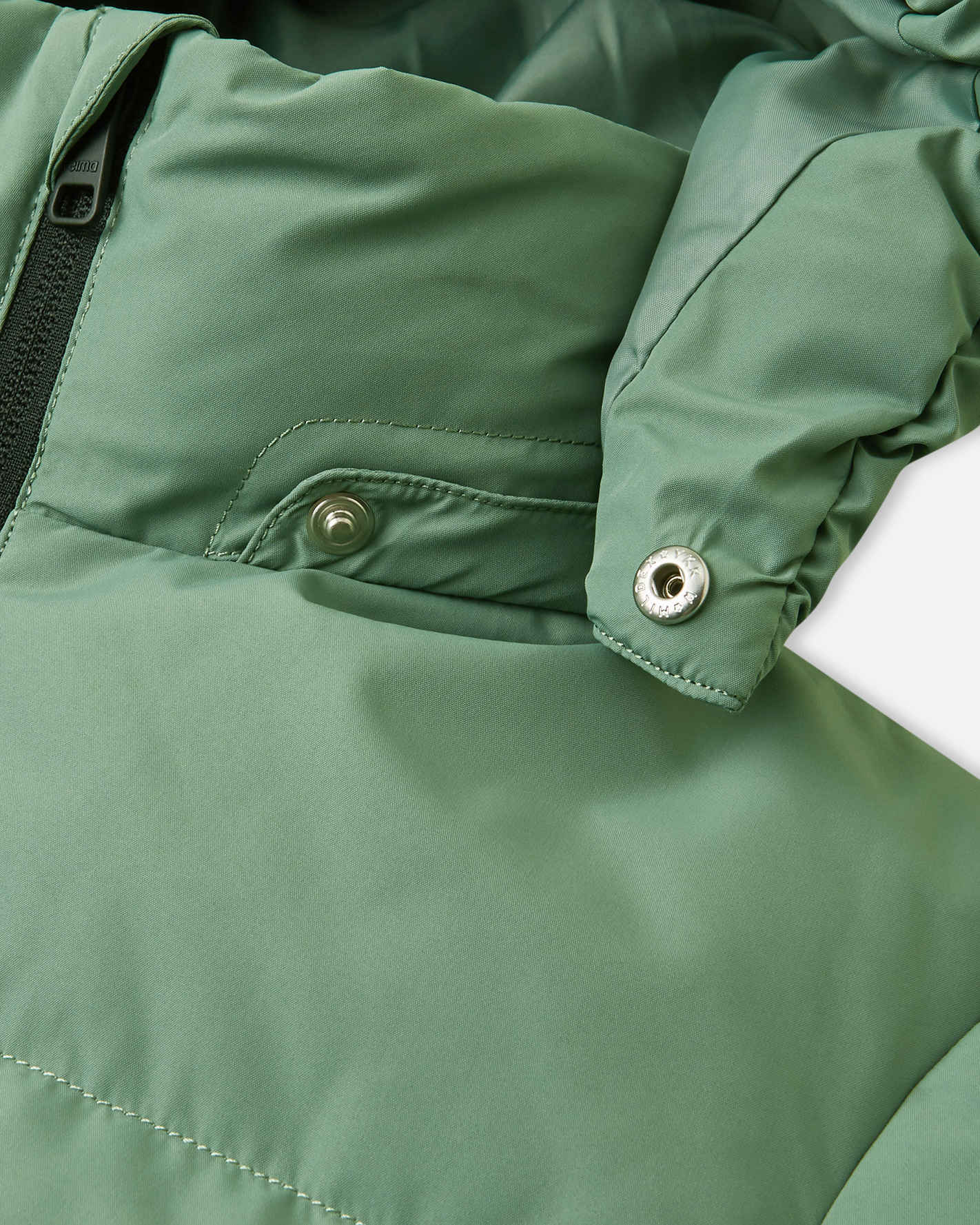 Reima Paimio Daunenjacke Kinder Green Clay Ansicht 10