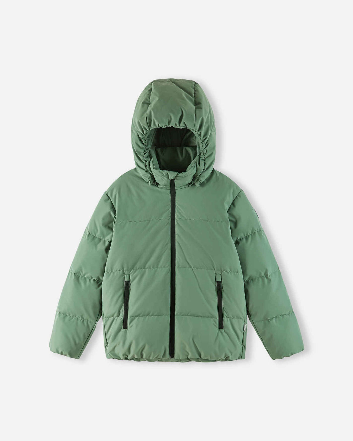 Reima Paimio Daunenjacke Kinder Green Clay Ansicht 3
