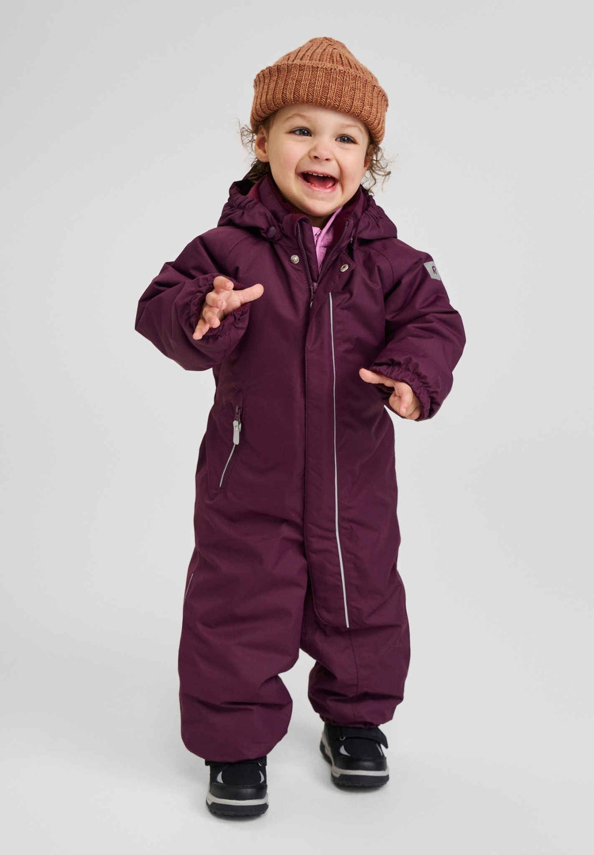 Reima Puhuri ReimaTec Schneeanzug Kleinkinder - Deep purple - Ansicht 10