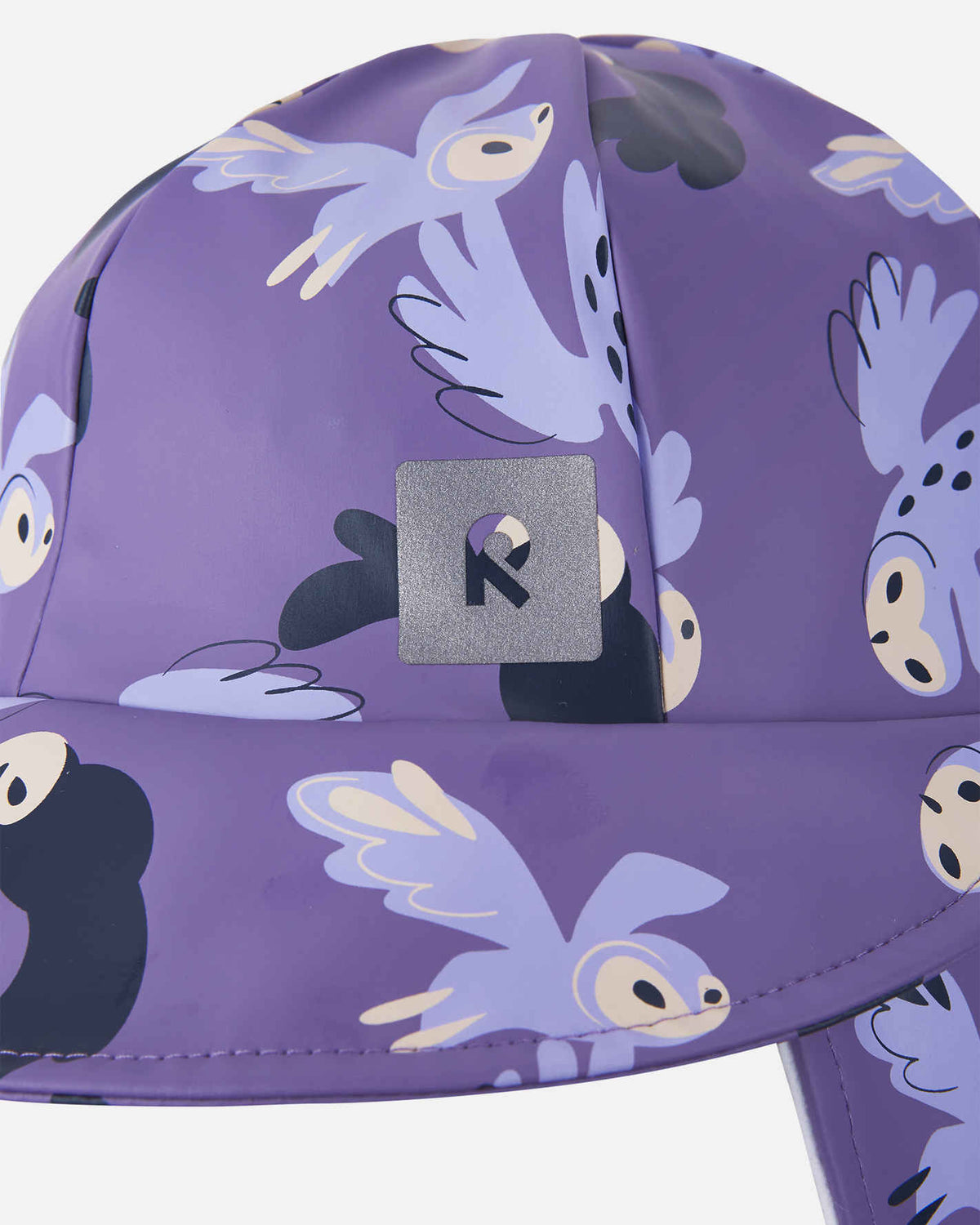 Gorro para la lluvia Reima Rainy para niños, color Misty Violet – Detalles del producto
