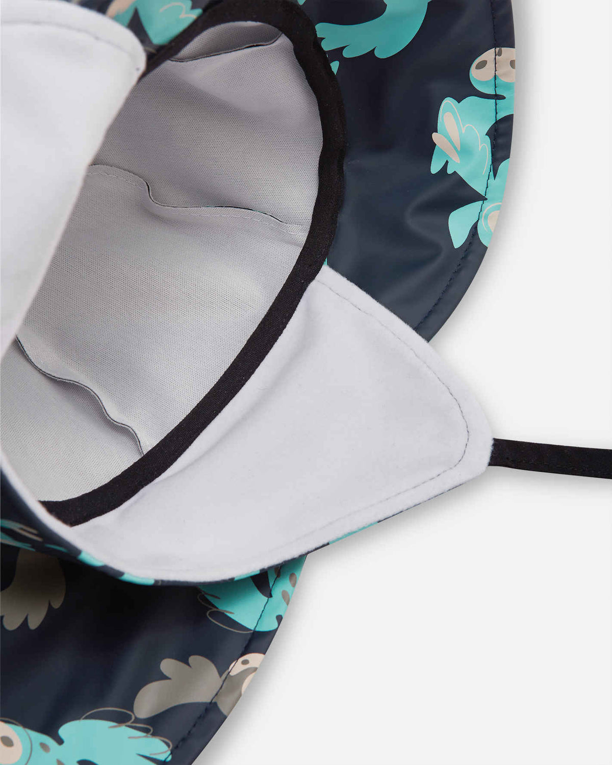 Sombrero para la lluvia Reima Rainy para niños, color azul marino – Detalles del material