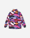 Reima Ranua All-Over-Print Daunenjacke Kinder in Fucshia – Produktbild 4