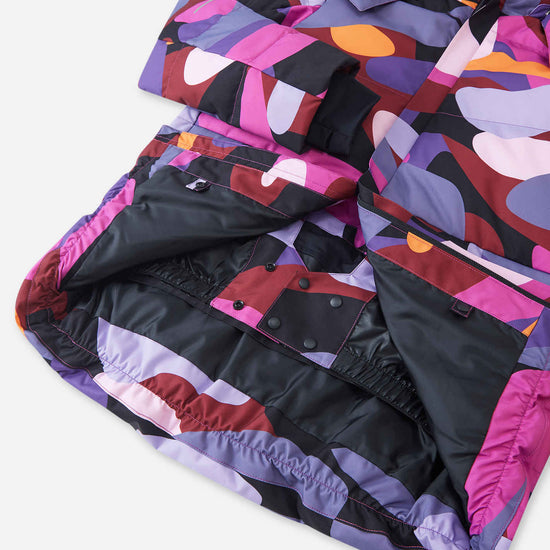 Reima Ranua All-Over-Print Daunenjacke Kinder in Fucshia – Produktbild 6