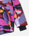 Reima Ranua All-Over-Print Daunenjacke Kinder in Fucshia – Produktbild 7