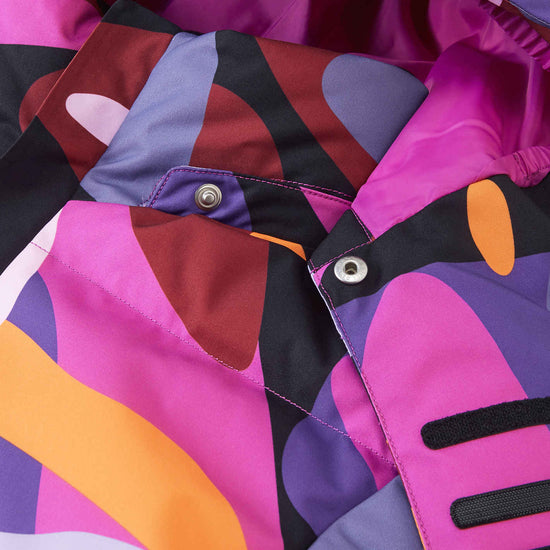 Reima Ranua All-Over-Print Daunenjacke Kinder in Fucshia – Produktbild 8