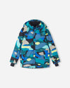 Reima Ranua All-Over-Print Daunenjacke Kinder in Aquatic Blue – Produktbild 2