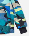 Reima Ranua All-Over-Print Daunenjacke Kinder in Aquatic Blue – Produktbild 7