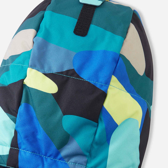 Reima Ranua All-Over-Print Daunenjacke Kinder in Aquatic Blue – Produktbild 9