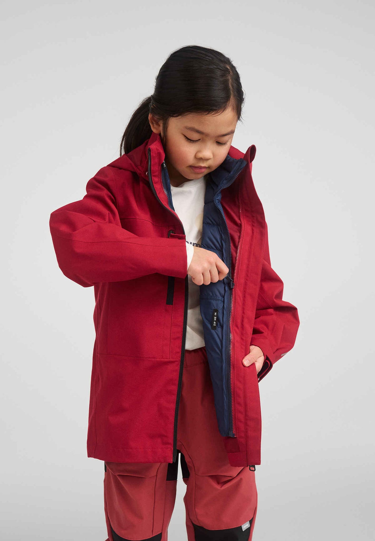 Giacca a guscio Reima Saarela ReimaTec per bambini - Giacche impermeabili su PeakStyle
