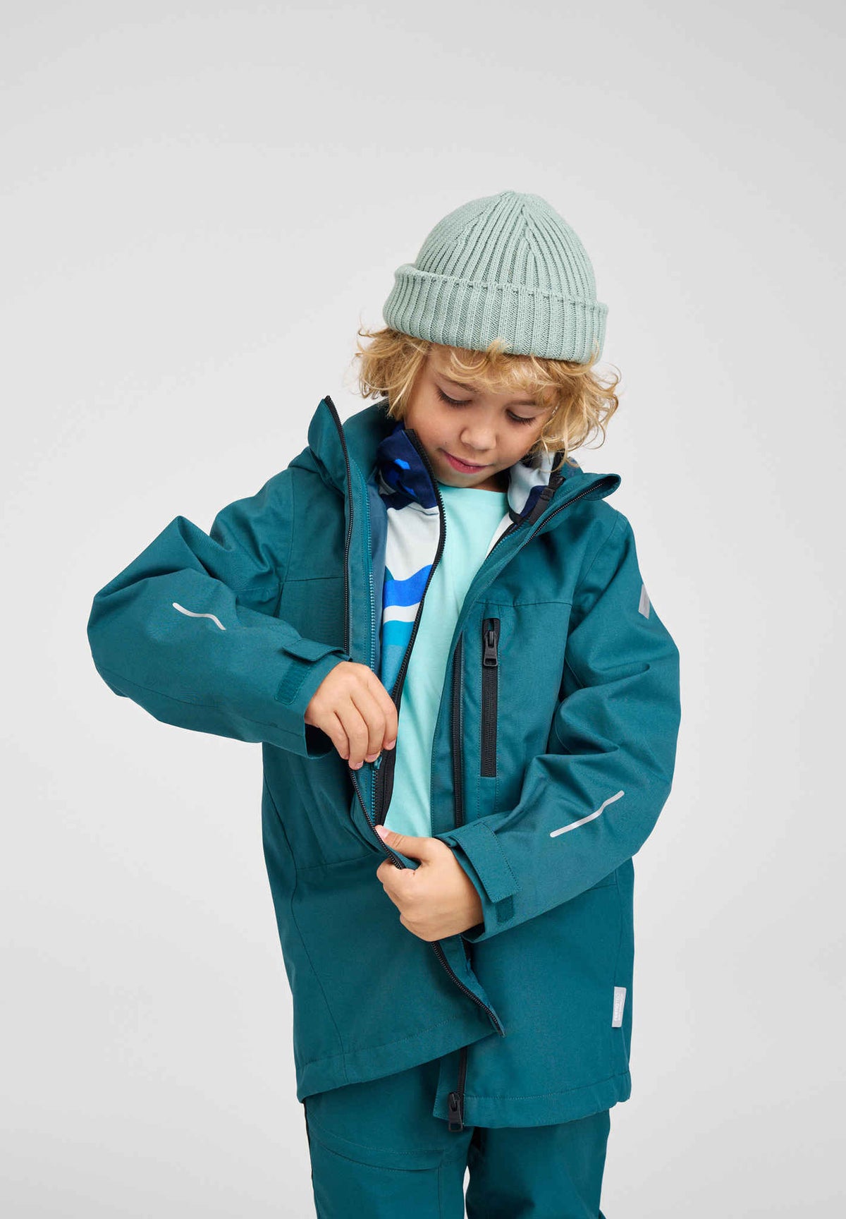 Giacca a guscio Reima Saarela ReimaTec per bambini - Giacche impermeabili su PeakStyle