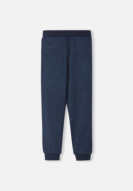 Pantalones de forro polar Reima Sangis para niños, estilo vaquero, azul, vista trasera