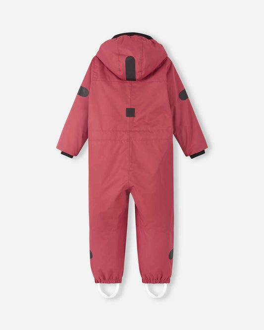 Mono de entretiempo para niños Reima Sevetti ReimaTec Red Clay – Foto del producto (parte trasera)