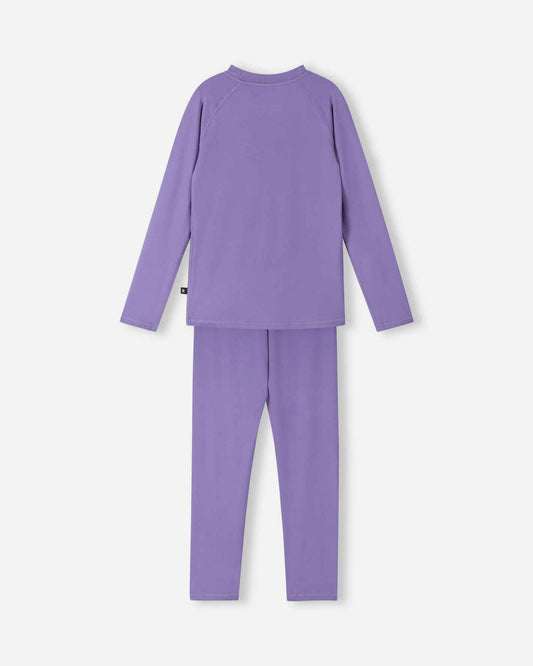 Conjunto de ropa interior técnica Reima Sportti para niños – Misty Violet