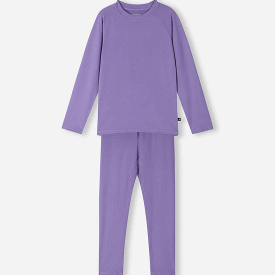 Conjunto de ropa interior técnica Reima Sportti para niños – Misty Violet