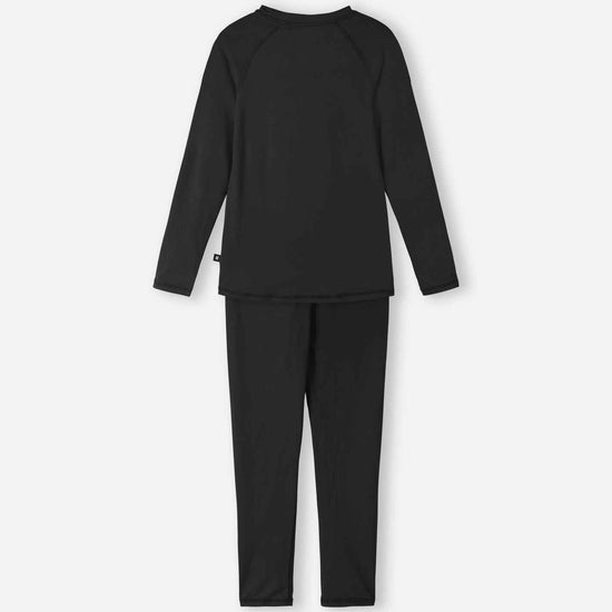 Conjunto de ropa interior técnica Reima Sportti para niños – Negro