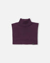 Cache-cou Reima Star en laine mérinos pour enfants, Deep Purple – Photo du produit (face avant)