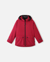 Chaqueta de invierno 3 en 1 Reima Syddi ReimaTec para niños, color arándano – Foto del producto (parte delantera)