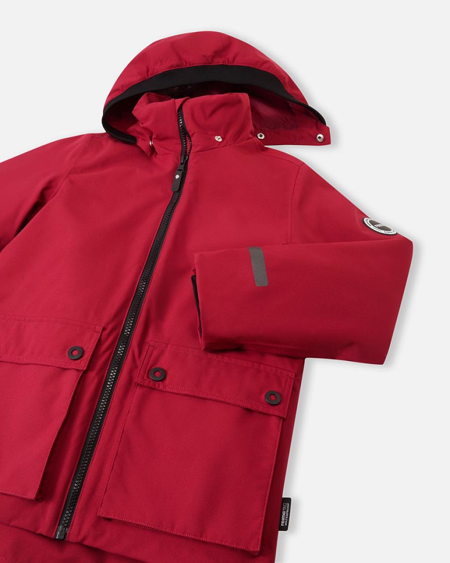 Chaqueta de invierno 3 en 1 Reima Syddi ReimaTec para niños, color arándano – Vista de Packshot 3