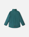 Chaqueta de invierno 3 en 1 Reima Syddi ReimaTec para niños, color verde azulado oscuro – Vista de Packshot 2