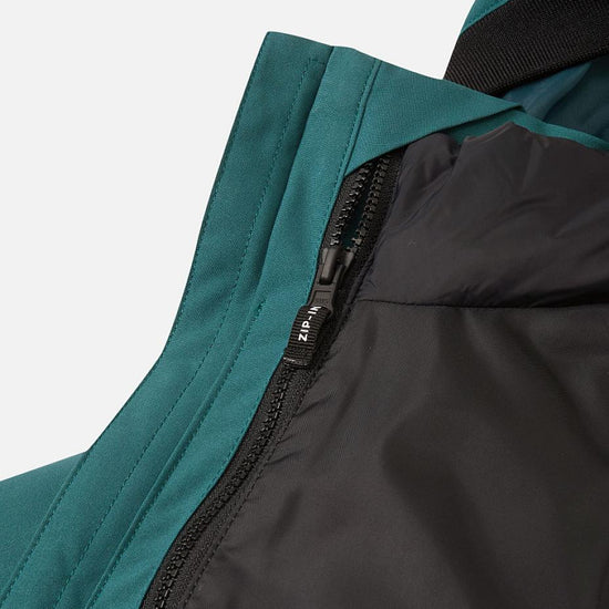 Chaqueta de invierno 3 en 1 Reima Syddi ReimaTec para niños, color verde azulado oscuro – Vista de Packshot 6