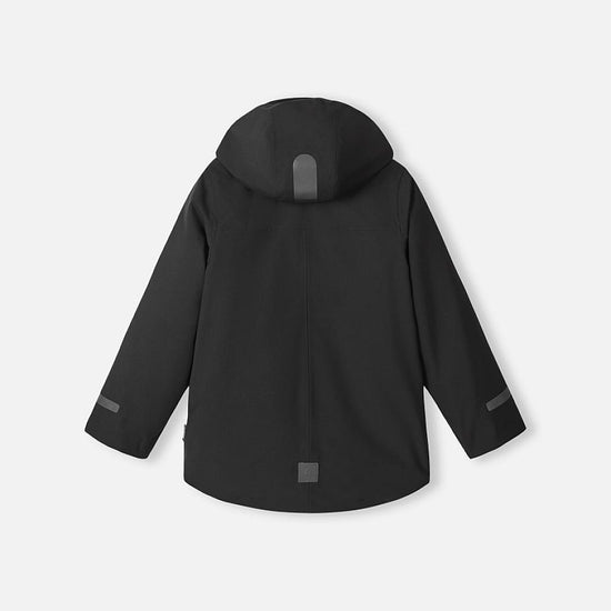 Chaqueta de invierno 3 en 1 Reima Syddi ReimaTec para niños, color negro – Vista de Packshot 2