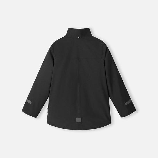 Chaqueta de invierno Reima Syddi ReimaTec 3 en 1 para niños, color negro – Vista de Packshot 4