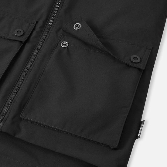 Chaqueta de invierno 3 en 1 Reima Syddi ReimaTec para niños, color negro – Vista de Packshot 8