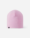 Gorro reversible Reima Tanssi para niños, color Red Clay – Packshot 3 – Lado reversible