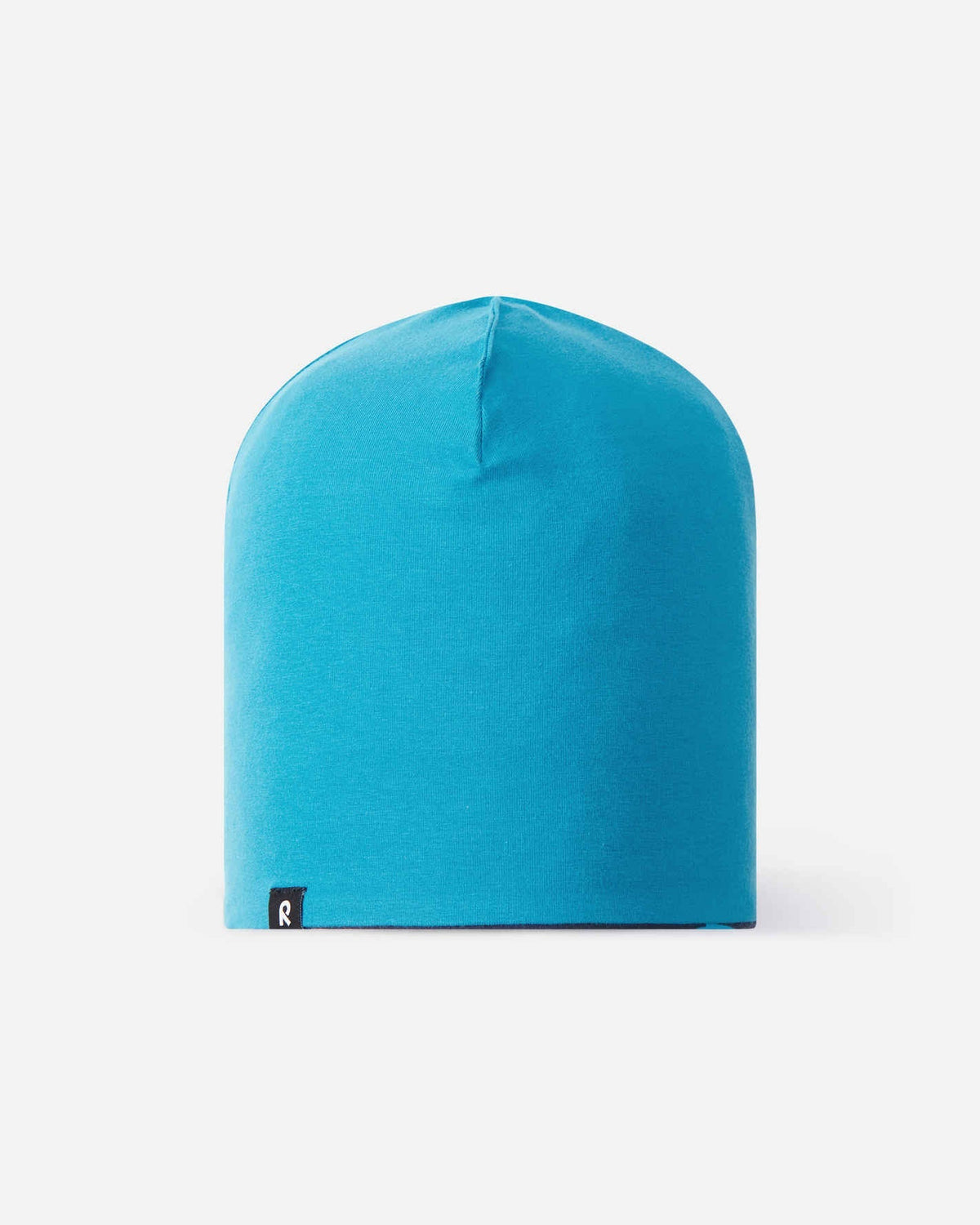 Gorro reversible Reima Tanssi para niños, azul marino – Packshot 3 – Lado reversible