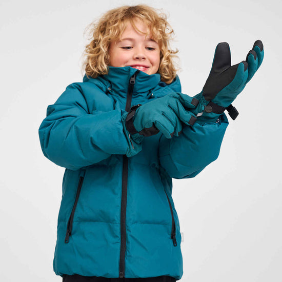 Reima Tartu ReimaTec Fingerhandschuhe Kinder - Dark Teal - Ansicht 5