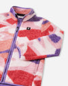 Chaqueta de felpa Teddy de Reima Tupsis para niños – Rosa palo