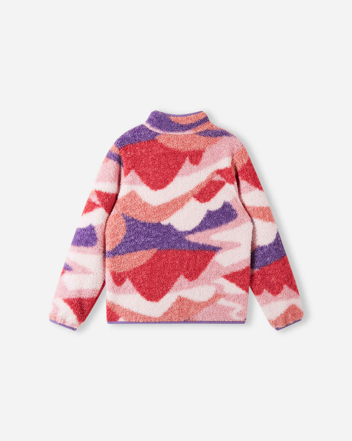Chaqueta de felpa Teddy de Reima Tupsis para niños – Rosa palo