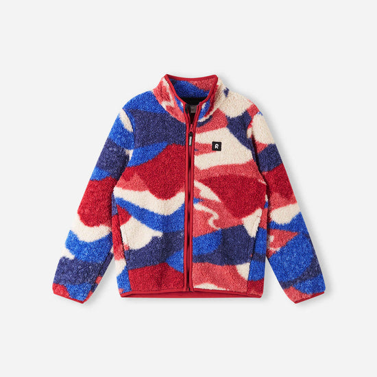 Chaqueta de felpa Reima Tupsis para niños – Cranberry