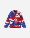 Chaqueta de felpa Reima Tupsis para niños – Cranberry