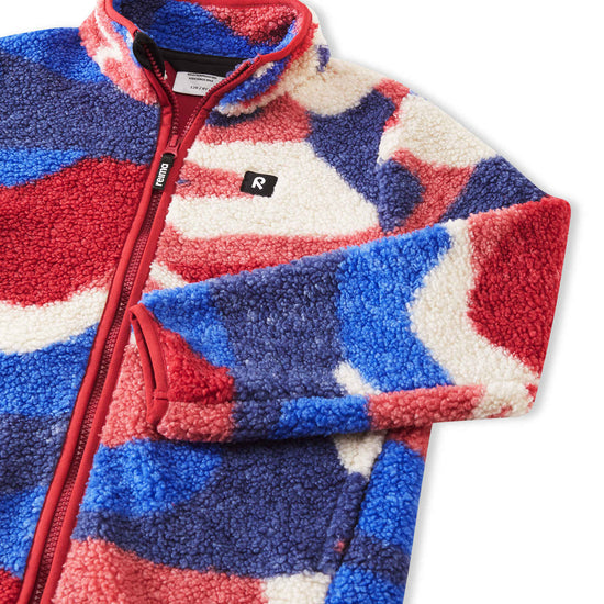 Chaqueta de felpa Reima Tupsis para niños – Cranberry