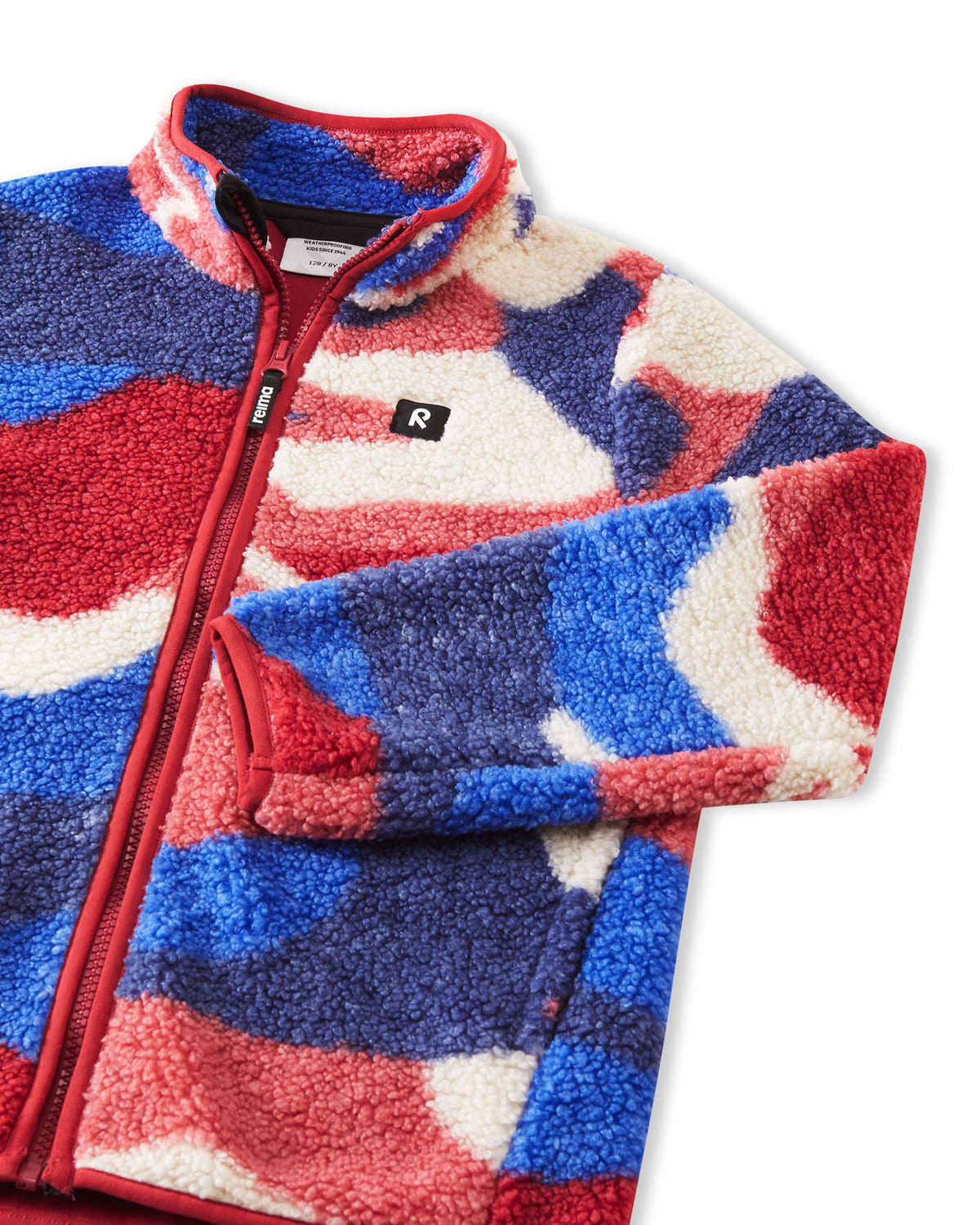 Chaqueta de felpa Reima Tupsis para niños – Cranberry