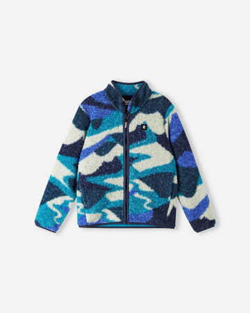 Chaqueta de felpa Reima Tupsis para niños – Sparkly Blue