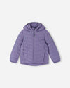 Chaqueta aislante ligera Reima Uumaja para niños, color Misty Violet – Foto del producto, parte delantera 1