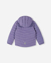 Chaqueta aislante ligera Reima Uumaja para niños, color Misty Violet – Foto del producto (parte trasera) 2
