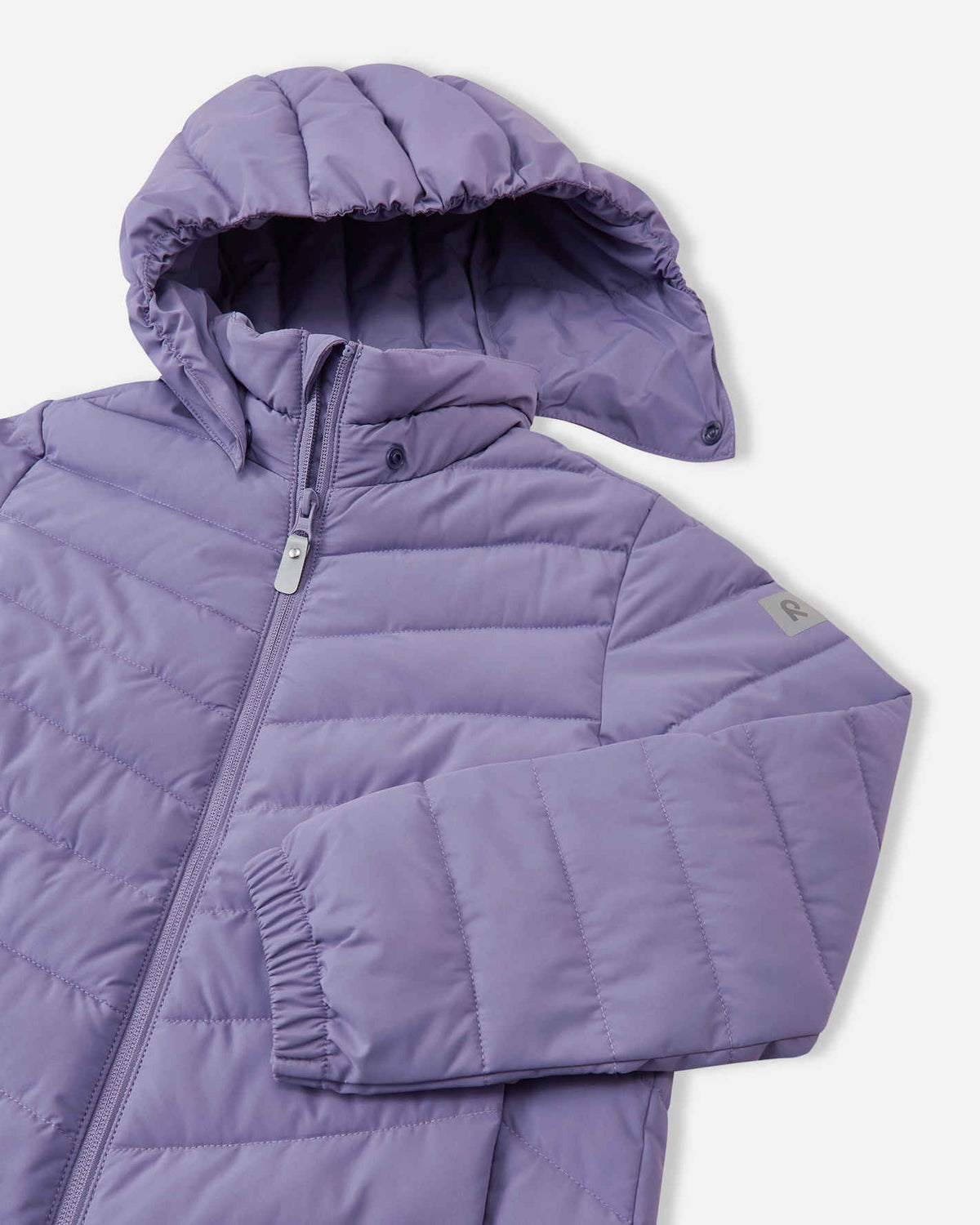 Chaqueta aislante ligera Reima Uumaja para niños, color Misty Violet – Detalles del producto 1