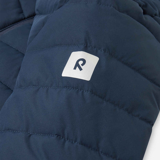 Chaqueta ligera aislante Reima Uumaja para niños, color azul marino – Detalles del producto 4