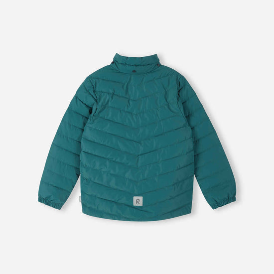 Chaqueta aislante ligera Reima Uumaja para niños, color Dark Teal – Detalles del producto 1