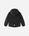 Chaqueta aislante ligera Reima Uumaja para niños, color negro – Foto del producto, parte trasera 2
